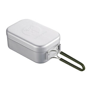 【取寄品】 CAPTAIN STAG(キャプテンスタッグ) キャプテンスタッグ アルミ角型クッカー UH-4113 【 バーベキュー用品 鍋 アウトドア用品 レジャー用品 調理道具 調理器具 キャンプ用品 BBQ クッキ