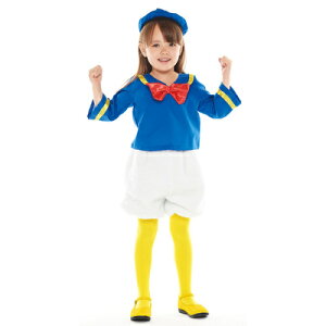コスプレ 仮装 子ども用ドナルドInf 【 コスプレ 衣装 ハロウィン 仮装 コスチューム 子供 アニメ ディズニー グッズ キッズ こども 正規ライセンス品 公式 子供用 パーティーグッズ 男の子