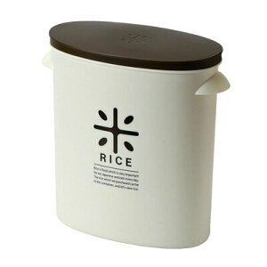 �y���i�z RICE ���đ܂̂܂܃X�g�b�N5kg�p (�u���E��) HB-2168 �p�[������ �ۑ��e�� �L�b�`���p�i �H�� ������� �P�[�X �v�ʃJ�b�v�t