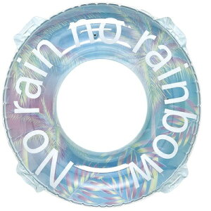 レインボーパームツリー浮き輪 120cm 【 ビーチグッズ 浮輪 大きい 特大 浮き輪 大人 大人用 101cm〜120cm 海水浴 水遊び用品 ビッグサイズ ウキワ プール用品 うきわ 水物 】