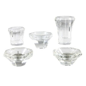 【取寄品】 ペット仏具 omoide no akashi / おもいでのあかし クリスタル仏具 5具足 【 ペット用品 ペット用仏具 ペットグッズ 小物 ペット供養 思い出 葬祭用品 仏具セット 】