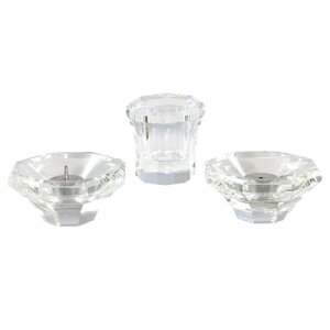 【取寄品】 ペット仏具 omoide no akashi / おもいでのあかし クリスタル仏具 3具足 【 ペットグッズ ペット用品 ペット用仏具 仏具セット 葬祭用品 ペット供養 思い出 小物 】