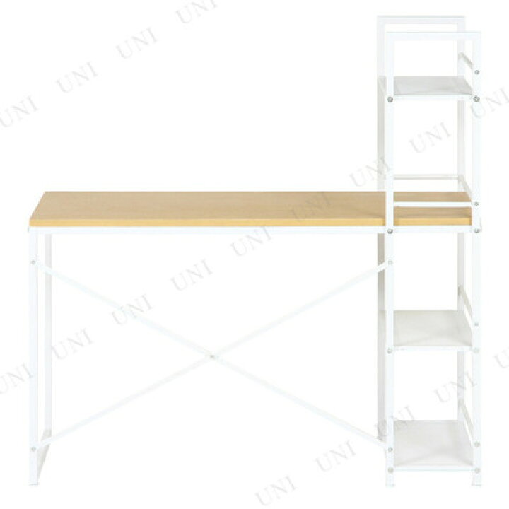 楽天市場】【取寄品】【直送品】 ルール ラック付きデスク 奥行64cm  