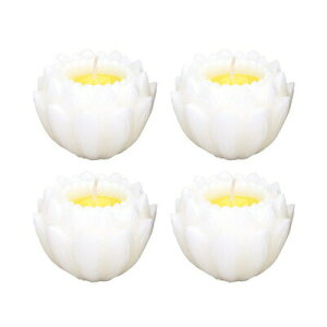 ペット仏具 omoide no akashi / おもいでのあかし 蓮香ローソク 4個入 白 【 ろうそく ペットグッズ ロウソク 蝋燭 ペット供養 ペット用仏具 思い出 キャンドル 葬祭用品 ペット用品 】