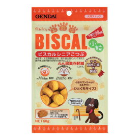 【取寄品】 [16点セット] 現代製薬 ビスカル シニア 小粒 60g 【 ペット用品 犬用品 イヌ クッキー おやつ ビスケット 犬の餌 ペットグッズ エサ ペットフード ドッグフード 】