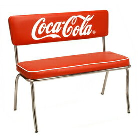 【取寄品】 コカ・コーラ ブランド ベンチシート Coke Bench Seat 【 イス 金属製 インテリア雑貨 ダイニングチェア 椅子 リビング家具 コカコーラ 食卓 チェアー 腰掛 リビングチェア おしゃれ いす 】