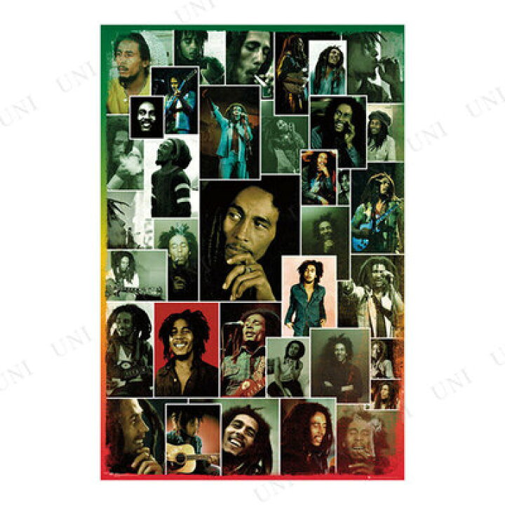 楽天市場】【取寄品】 Bob Marley Photo Collage ポスター ハート 