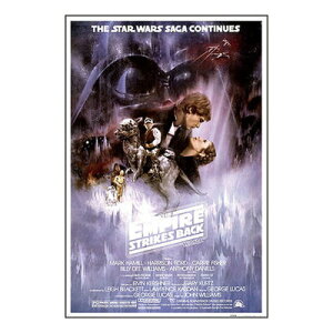 yiz 91.5×61cm STAR WARS Episode V |X^[ y f CeAG z