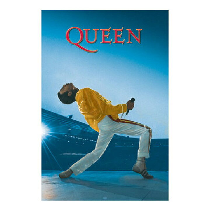 楽天市場】Queen (Live at Wembley) ポスター ハートアート 