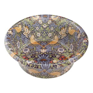 アクリル バード&ストロベリー 深型ボウル 58813 【 石けん置き 石鹸 ソープディッシュ ホルダー お風呂用品 お風呂グッズ バス用品 】