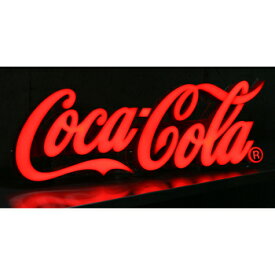 【取寄品】 コカ・コーラ ブランド LEDレタリングサイン LED Lettering Sign 【 デコレーション 店舗装飾品 POP ネオンサイン 販促品 飾り ディスプレイ 壁掛け照明 コカコーラ 】