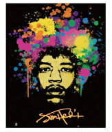 Jimi Hendrix ミニポスター ジミ・ヘンドリックス ポストカード インテリア用品