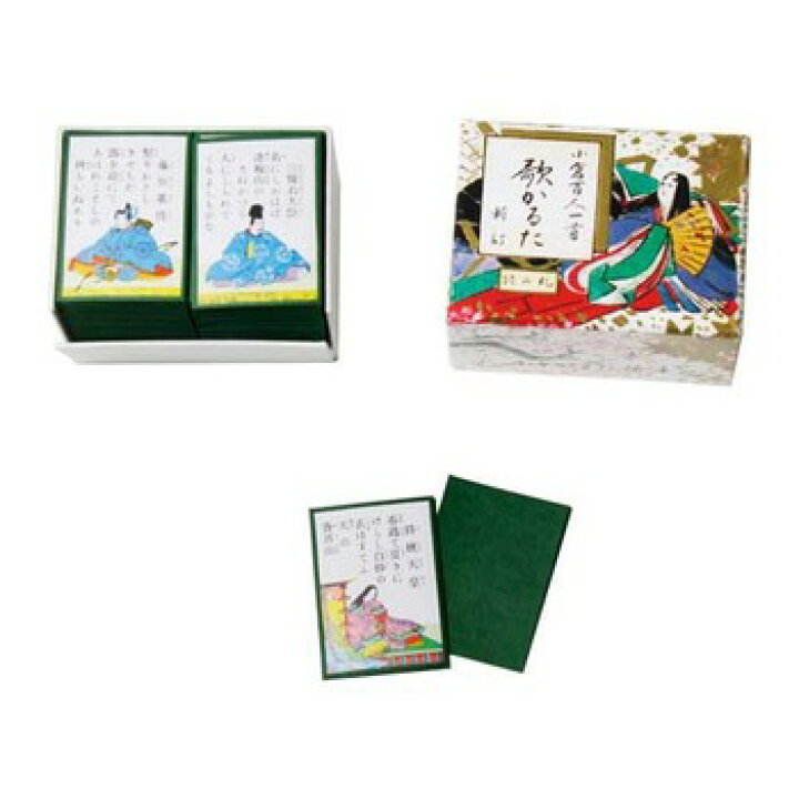 楽天市場 正月飾り 正月用品 標準かるた読札 百人一首 おもちゃ オモチャ 正月遊び 縁起物 迎春 カードゲーム 巣ごもりグッズ 玩具 カルタ お正月グッズ イベント用品 室内遊び パーティワールド