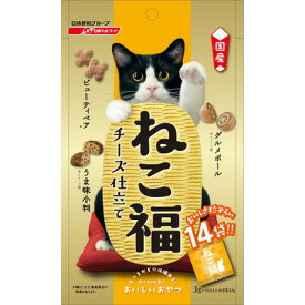 【取寄品】 [5点セット] 日清ペットフード ねこ福 チーズ仕立て 42g 【 ネコ エサ ペット用品 キャットフード ペットグッズ 猫の餌 おやつ 猫用品 】