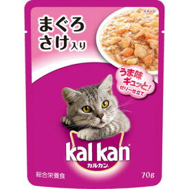 【取寄品】 [15点セット] カルカン(kalkan) まぐろ さけ入り 70g 【 エサ キャットフード ペット用品 ペットグッズ ウェットフード 猫用品 猫の餌 ネコ ペットフード 猫缶 】