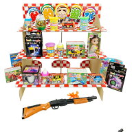 【家庭用　誕生日会　レクレーション　子供会】Kishi’s eセット　おうち射的あそびセット 子供会　景品…