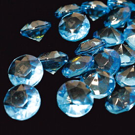 縁日すくい ジュエルアイス アクリルアイス ダイヤモンド 蛍光クリア ブルー 1kg 1　KISJI62691