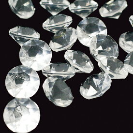 すくい ジュエルアイス アクリルアイス ダイヤモンド 蛍光クリア 透明 1kg 1　KISJI62694