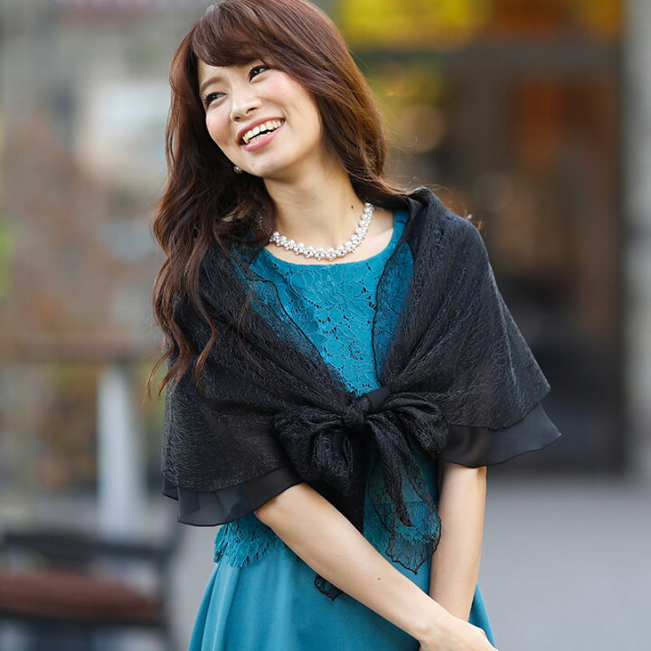 楽天市場】ショール ボレロ ストール ショレロ 結婚式 羽織物 お呼ばれ  