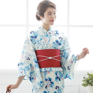 レトロモダン浴衣 ゆかた 大人 下駄 レディース 帯 浴衣セット 夏祭り 女の子 セット レトロ 浴衣 女性 花火大会 4点セット 水色 古典柄 古典 花 花柄 半幅帯 お祭り ユカタ 夏 可愛い 花火 和