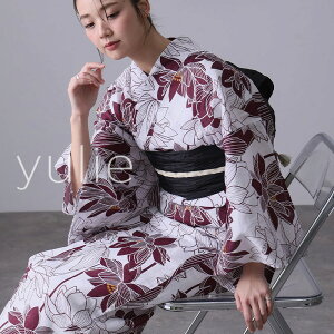 浴衣 洗える浴衣 レディース 2点セット ゆかた 浴衣セット 女性 大人 花火大会 帯 ストライプ シック 帯締め 選べる10柄 和服 レトロ おしゃれ 可愛い 単品 兵児帯 花柄 紫陽花 睡蓮 金魚 花火