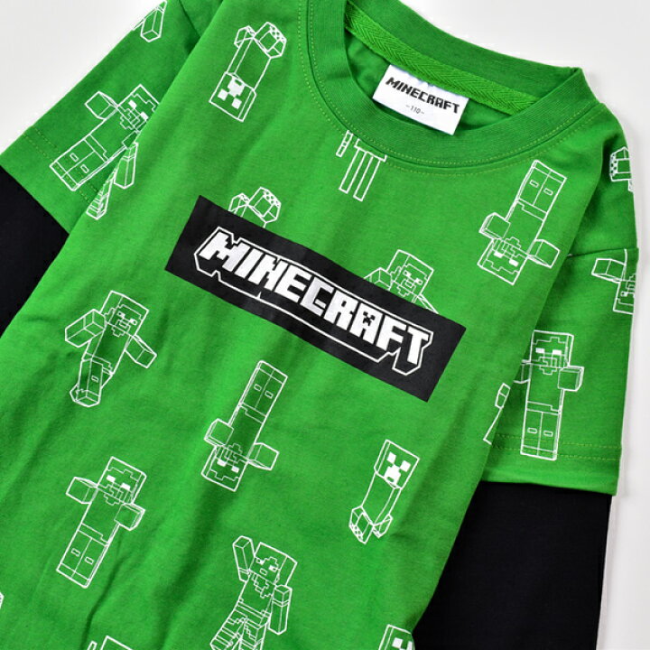 代引可】 MINECRAFT 総柄 Tシャツ 140 564☆ 新品タグ付き ROXY スウェット トレーナー キッズ5 ホワイト
