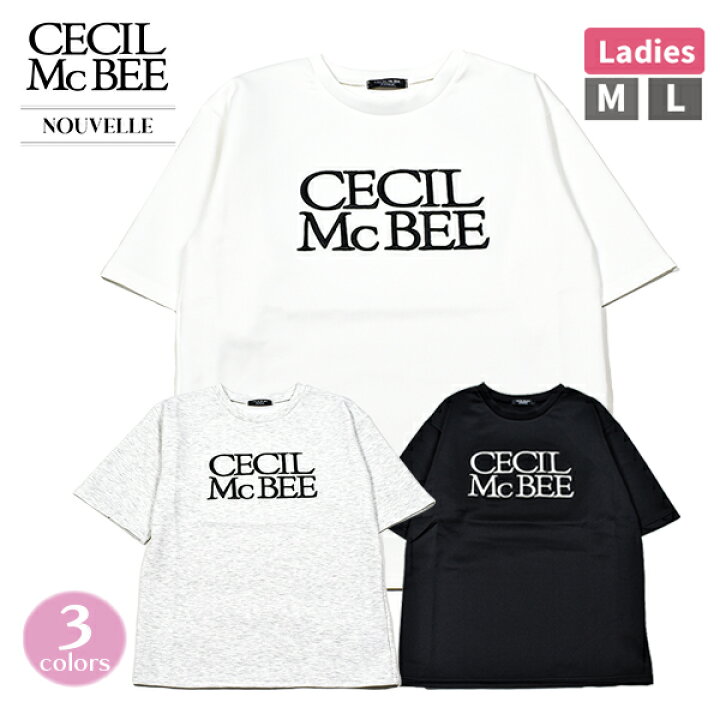 楽天市場】セシルマクビー CECILMcBEE レディース トップス 半袖 T 