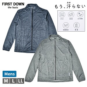 FIRST DOWN the basic �t�@�[�X�g�_�E�� �W���P�b�g �����Y �a�m �A�E�^�[ �X�^���h�W���P�b�g DRYLANE �h���C ���� UV�΍� �R�ۖh�L �y�� �t���W�b�v ���� �u�����h