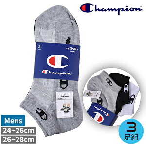 Champion �`�����s�I�� �C�� �\�b�N�X �����Y �a�m 3���g �X�j�[�J�[�� �X�j�[�J�[�\�b�N�X �V���[�g 8cm�䑊�� �� �O���[ �z���C�g �X�N�[���\�b�N�X 3P 24-26cm 26-28cm ���S