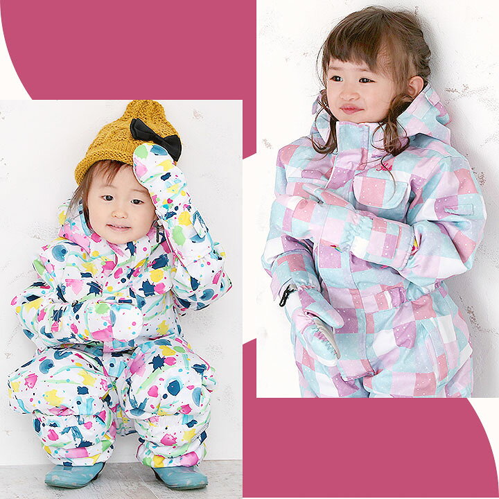 楽天市場 Yuk スキーウェア キッズ つなぎ ジャンプスーツ 80 90 100 110 1cm スキー スノーボード スノボ ウエア ウェア 撥水 雪遊び ベビー 赤ちゃん 保育園 幼稚園 スノーコンビ オリジナル ユック 超撥水yuk Ykwi124j Party Palette