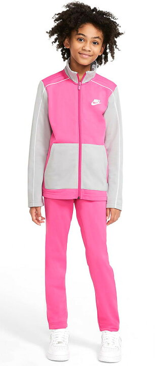 楽天市場 ナイキ Nike ジャージ 上下 ジャージ上下 ジュニア キッズ 男の子 女の子 ジャージスーツ 130cm 140cm 150cm 160cm セットアップ スポーツウェア トレーニングウェア 子供服 運動会 トラックスーツ ブラック レッド ピンク グレー Party Palette