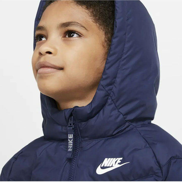 楽天市場 ナイキ 中綿ジャケット 男の子 アウター 冬 キッズ ジュニア 130cm 140cm 150cm 160cm Nike 羽織り ジャンパー コート 子供服 防寒 秋冬 あったか サッカー 黒 紺 Xs S M L ジャケット Party Palette