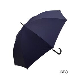 晴雨兼用 長傘 超撥水 peach drop 耐風 親骨65cm メンズ ユニセックス ジャンプ 8本骨 大きめ グラスファイバー 無地 軽量 持続撥水 はっ水回復 UVカット 紫外線防止 無地 シンプル おしゃれ　ニフティカラーズ