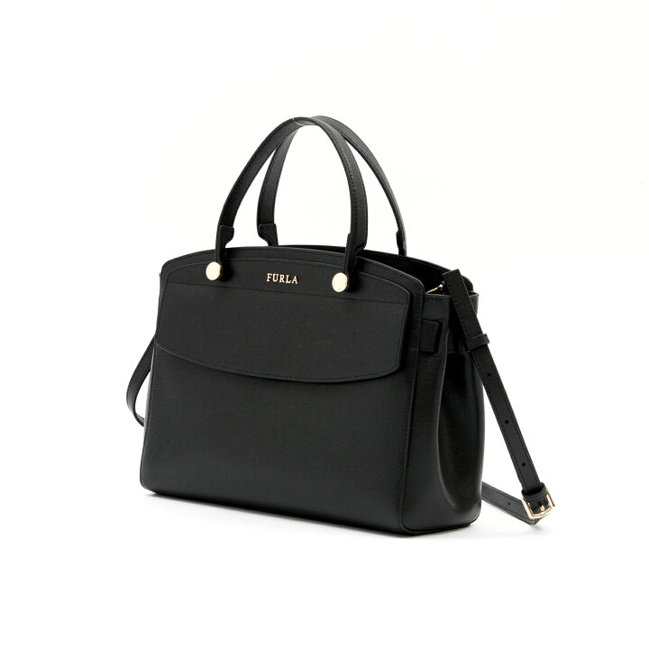 楽天市場】Furla(フルラ) ステラ M レザー NERO 黒 ブラック STELLA M 