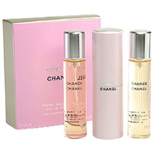 CHANEL (Vl) CHANCE Eau de Toilette Twist and Spray `X cCXgXvC cBXgXvC I[hD gbg 20mL{tB 20mL×2