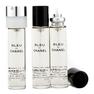 CHANEL(�V���l��) BLEU DE CHANEL �u���[ �h�D �V���l���g���x�� �X�v���C �c�C�X�g&�X�v���[ �I�[�h �g���� 3x20ml ���t�B���̂�