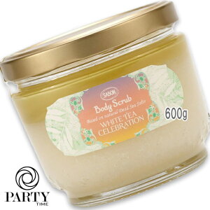 SABON(�T�{��) �y���ʌ���z�{�f�B�X�N���u �z���C�g�e�B�[�E�Z���u���[�V���� 600g