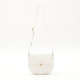 Furla(フルラ) グレン レザー CHALK 白 ホワイト GLENN Shoulder bag ポシェット 斜め掛け ショルダーバッグ レディース ハイブランド