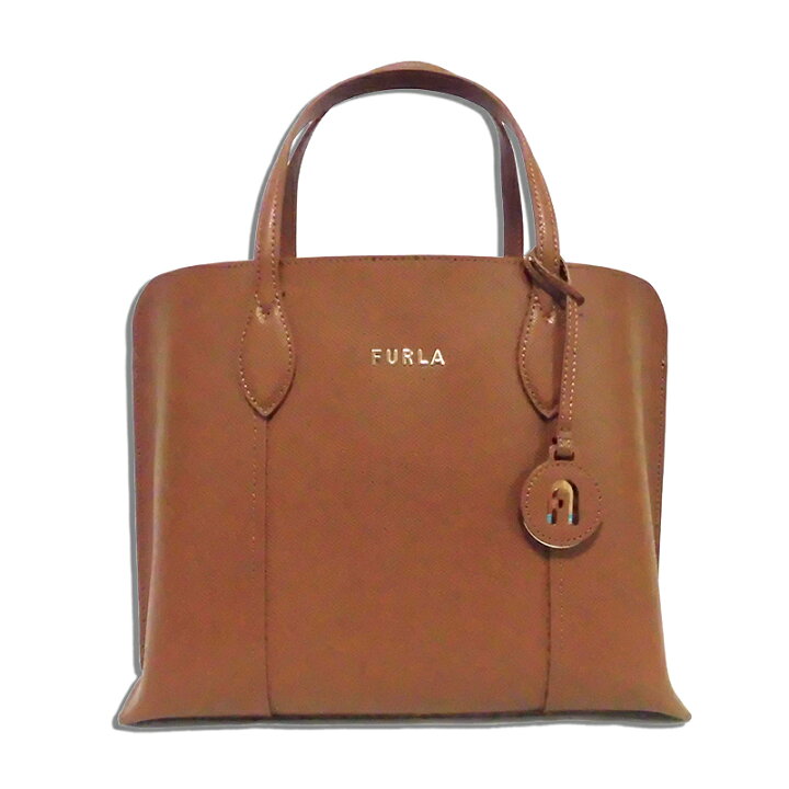 楽天市場】Furla(フルラ) ヴィットリア M レザー COGNACH Brown 茶 