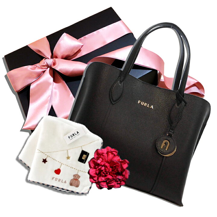 楽天市場】Furla(フルラ) 【ギフトセット】ヴィットリア M レザー NERO 