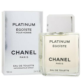 CHANEL (シャネル) PLATINUM EGOISTE Eau de Toilette Spray エゴイスト プラチナム オードゥ トワレット ヴァポリザター（スプレイ タイプ） 100mL