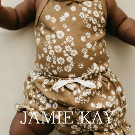 JAMIE KAY 「Organic Cotton Frill Bloomer - Daisy Floral」 子供服 3ヶ月 4ヶ月 5ヶ月 6ヶ月 1歳 2歳 女の子 男の子 ブルマ ズボン ボトムス 海外子供服