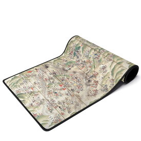 【直送品 同梱不可品】 長篠の戦い(ワイドマウスマット) ワイドマウスマット ユニセックス アクセサリー アート 歴史 徳川家康 戦国時代 織田信長 武田勝頼 鉄砲 長篠の合戦 三段撃ち