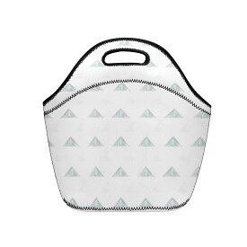 【直送品 同梱不可品】 mountain(ランチバッグ) ランチバッグ ユニセックス バッグ 全て シンプル 自然 おしゃれ 山 グレー 松浦はれ 【受注作成品 返品キャンセル不可品】