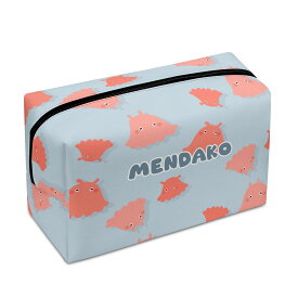 【直送品 同梱不可品】 mendako(コスメバッグ) コスメバッグ ユニセックス バッグ 全て めんだこ メンダコ 深海魚 かわいい 癒し系 ゆるキャラ レア 珍しい プレゼント さかな さとみん。