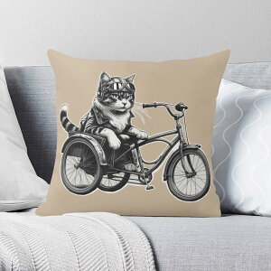 �y�����i �����s�i�z Tricycle Rider Cat(�t���v�����g�N�b�V�����J�o�[) �t���v�����g�N�b�V�����J�o�[ ���j�Z�b�N�X �z�[���f�R���[�V���� ���� �L �M�t�g ���蕨 ���i�g�� leojiro24