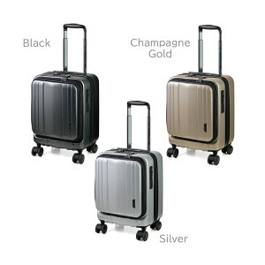 BAGGEX バジェックス サイレス キャリーケース 縦型S ブラック/シルバー/シャンパンゴールド サイレス キャリーケース 縦型S コインロッカーに入るサイズ ダイヤル式ロック