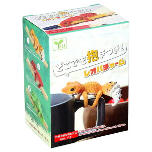 【5個セット】フィギュア どこでも抱きつき レオパチャーム BOX 1個入x5個セット【ヘルシ価格】【返品キャンセル不可】 ホビー フィギュア 動物 かわいい 鉛筆 文房具に抱きつき