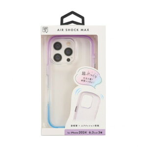 �y���[���ցz AIR SHOCK MAX iPhone16pro�Ή� �p�[�v��×�u���[ i38RiJA03�y���񂹕i�A�ԕi�L�����Z���s�B���i�I�����A������z