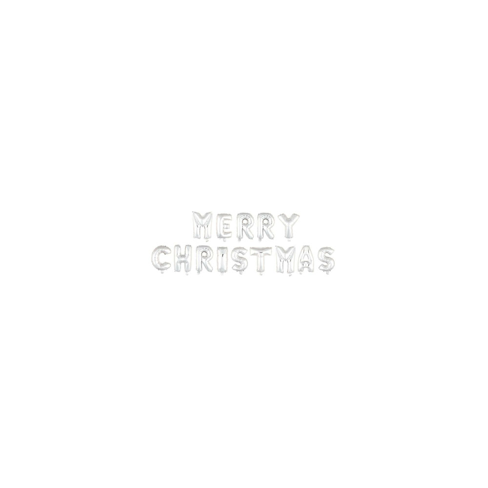 クリスマスの飾り付けに パール金属 デコスタ アイテム勢ぞろい バルーン 割引不可 返品キャンセル不可 D-6280 メリークリスマス 大特価